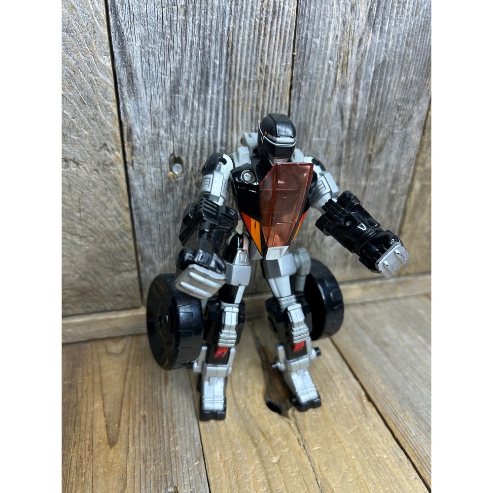 Bandai Power Rangers Operation Overdrive Black Ranger Transforming Figure 2006